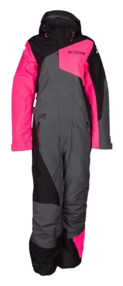 Klim Vailslide Women's One-Piece Suit -Motorcycle Equip Shop klim vailslide womens one piece suit black pink 2