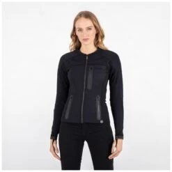 Knox Action Pro Women's Armored Shirt -Motorcycle Equip Shop knox action pro womens armored shirt black 2