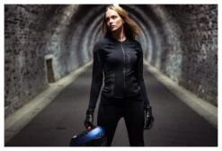 Knox Action Pro Women's Armored Shirt -Motorcycle Equip Shop knox action pro womens armored shirt black 4