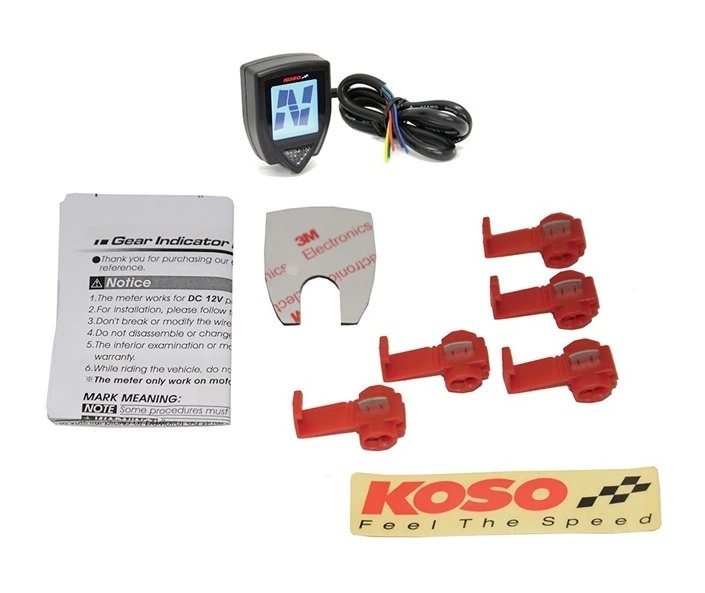 Koso Gear Indicator Honda Grom 2014-2020 4 Koso Gear Indicator Honda Grom 2014-2020 - Image 2