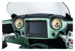 Kuryakyn Aztec Stereo Accent For Indian 2017-2019 -Motorcycle Equip Shop kuryakyn aztec stereo accent for indian20172018 1