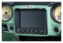 Kuryakyn Aztec Stereo Accent For Indian 2017-2019 -Motorcycle Equip Shop kuryakyn aztec stereo accent for indian20172018 2