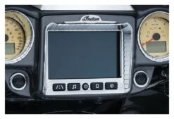 Kuryakyn Aztec Stereo Accent For Indian 2017-2019 -Motorcycle Equip Shop kuryakyn aztec stereo accent for indian20172018 5