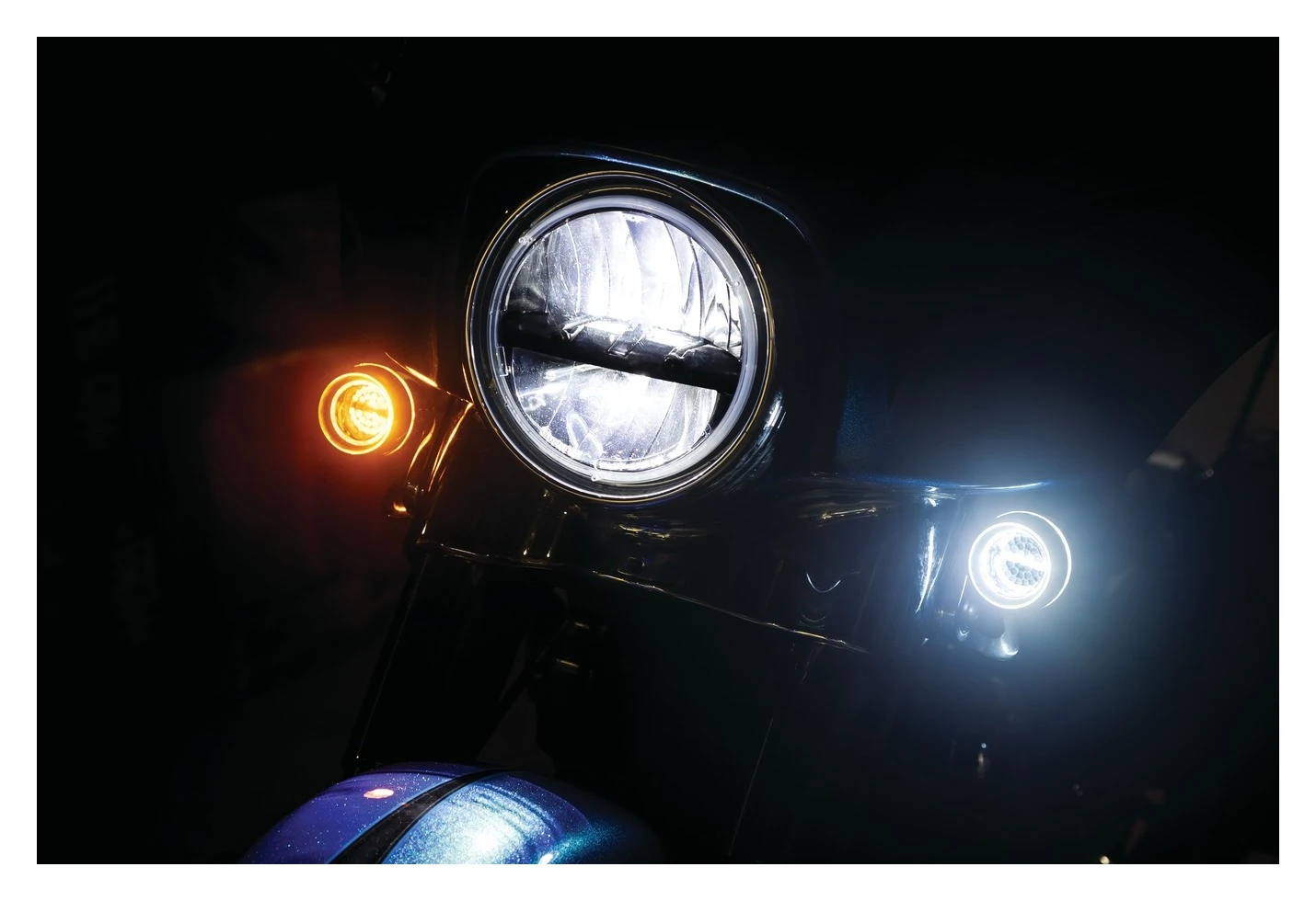 Kuryakyn LuminEZ LED Front Turn Signal Inserts For Harley 2000-2023 5 Kuryakyn LuminEZ LED Front Turn Signal Inserts For Harley 2000-2023 - Image 3
