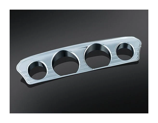 Kuryakyn Tri-Line Gauge Trim For Harley Touring / Trike 2014-2023 - Image 4