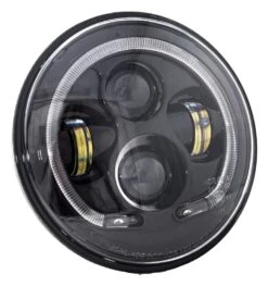 Letric Lighting Co. 7" LED Halo Style Headlamp For Indian 2014-2023