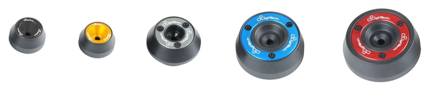 LighTech Rear Axle Sliders 1199 / 1299 / Panigale V4 / Streetfighter V4 Red [Open Box]