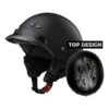 LS2 Bagger Hard Luck Helmet -Motorcycle Equip Shop ls2 bagger hard luck helmet matte black
