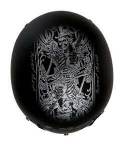 LS2 Bagger Hard Luck Helmet -Motorcycle Equip Shop ls2 bagger hard luck helmet matte black 2