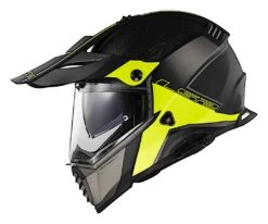 LS2 Blaze Elevation Helmet 8 LS2 Blaze Elevation Helmet -Motorcycle Equip Shop ls2 blaze elevation helmet matte black hi viz yellow 1