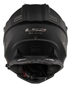 LS2 Blaze Helmet -Motorcycle Equip Shop ls2 blaze helmet matte black 2