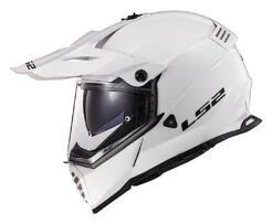 LS2 Blaze Helmet -Motorcycle Equip Shop ls2 blaze helmet white 1