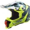 LS2 Subverter EVO Astro Helmet Hi-Viz Yellow/Cobalt / 2XL [Open Box] -Motorcycle Equip Shop ls2 subverter evo astro helmet hi viz yellow cobalt2 xl open box hi viz yellow cobalt