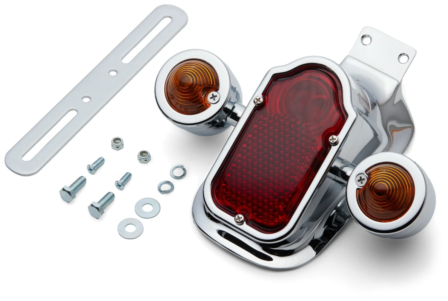 Milwaukee Twins Tombstone Taillight With Amber Turn Signals 3 Milwaukee Twins Tombstone Taillight With Amber Turn Signals