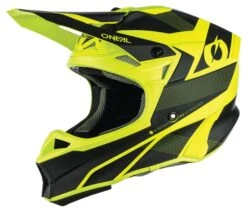 O'Neal 10 Series Compact Helmet -Motorcycle Equip Shop o neal10 series compact helmet black hi viz yellow