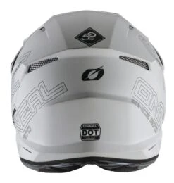 O'Neal 3 Series Flat Helmet Matte White / XL [Open Box] -Motorcycle Equip Shop o neal3 series flat helmet matte white xl open box matte white 3