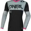 O'Neal Element Racewear Women's Jersey -Motorcycle Equip Shop o neal element racewear womens jersey black pink