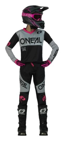 O'Neal Element Racewear Women's Jersey 8 O'Neal Element Racewear Women's Jersey -Motorcycle Equip Shop o neal element racewear womens jersey black pink 2