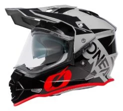 O'Neal Sierra II Helmet -Motorcycle Equip Shop o neal sierra ii helmet grey black red