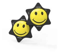 Oxford Smiler Knee Sliders -Motorcycle Equip Shop oxford smiler knee sliders white 3