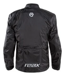 REAX Traveler Rain Jacket -Motorcycle Equip Shop reax traveler waterproof shell jacket black 3