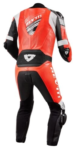 REV'IT! Apex Race Suit -Motorcycle Equip Shop revit one piece suit apex red white 1