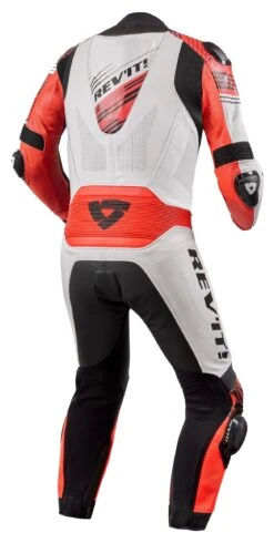 REV'IT! Apex Race Suit -Motorcycle Equip Shop revit one piece suit apex white black 1