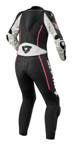 REV'IT! Xena 3 Women's Race Suit -Motorcycle Equip Shop revit xena3 womens race suit black pink 1