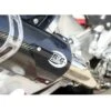 R&G Racing Tri-Oval Cover Exhaust Protector -Motorcycle Equip Shop rg racing tri oval cover exhaust protector