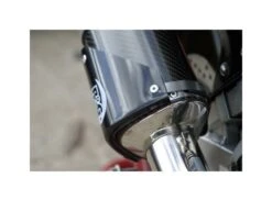 R&G Racing Tri-Oval Cover Exhaust Protector -Motorcycle Equip Shop rg racing tri oval cover exhaust protector 2