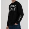 Riding Culture Logo Sweater -Motorcycle Equip Shop riding culture logo sweater black
