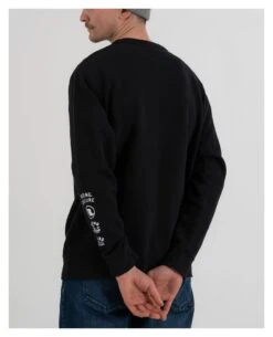 Riding Culture Logo Sweater -Motorcycle Equip Shop riding culture logo sweater black 2