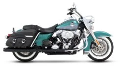 Rinehart 3 1/2" True Duals Exhaust For Harley Touring 1995-2008 13 Rinehart 3 1/2" True Duals Exhaust For Harley Touring 1995-2008 -Motorcycle Equip Shop rinehart by bub19952008 touring true duals with end caps35 mufflers