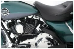 Rinehart 4" True Duals Exhaust For Harley Touring 1995-2008 -Motorcycle Equip Shop rinehart by bub19952008 touring true duals with end caps4 mufflers 2