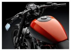 Rizoma Fuel Tank Cover For Harley FXDRS 2019-2020 -Motorcycle Equip Shop rizoma fuel tank cover gloss black