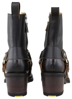 Rokker Freeway Women's Boots -Motorcycle Equip Shop rokker freeway ladies boot antique black 2