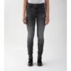 Rokker RokkerTech High Waisted Slim Women's Jeans -Motorcycle Equip Shop rokkertech high waist dgrey