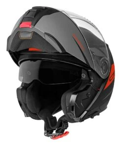 Schuberth C5 Eclipse Helmet -Motorcycle Equip Shop schuberth c5 eclipse helmet black grey red 1