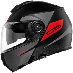 Schuberth C5 Eclipse Helmet -Motorcycle Equip Shop schuberth c5 eclipse helmet black grey red