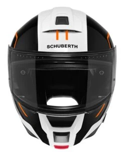Schuberth C5 Master Helmet -Motorcycle Equip Shop schuberth c5 master helmet black white orange 2