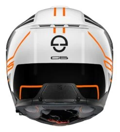 Schuberth C5 Master Helmet -Motorcycle Equip Shop schuberth c5 master helmet black white orange 4