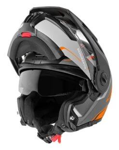Schuberth E1 Endurance Helmet -Motorcycle Equip Shop schuberth e1 endurance helmet orange 2