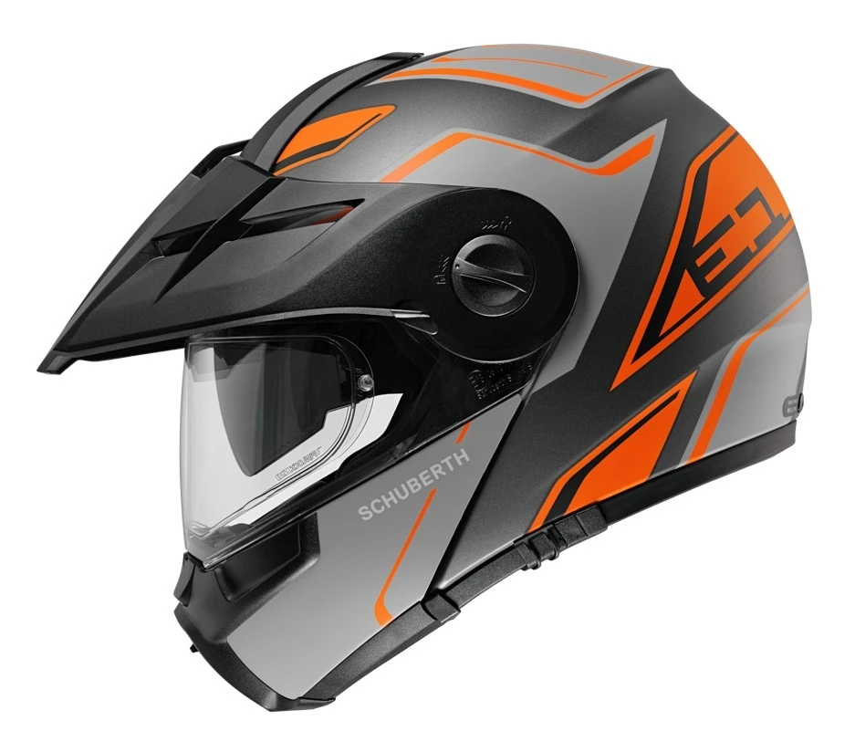 Schuberth E1 Endurance Helmet Orange / 3XL [Open Box] - Image 2