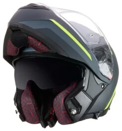 Sedici Sistema II Horizon Helmet 19 Sedici Sistema II Horizon Helmet -Motorcycle Equip Shop sedici sistema ii horizon helmet grey black hi viz yellow 2