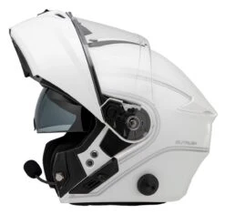 Sena Outrush Bluetooth Helmet -Motorcycle Equip Shop sena outrush modular helmet white 2