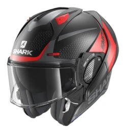Shark EVO GT ENCKE Helmet -Motorcycle Equip Shop shark evogtencke helmet matte black red grey 1