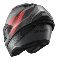 Shark EVO GT ENCKE Helmet -Motorcycle Equip Shop shark evogtencke helmet matte black red grey 3