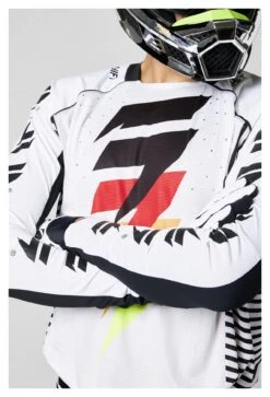Shift Black Label Targa Jersey 7 Shift Black Label Targa Jersey -Motorcycle Equip Shop shift black label targa jersey white black 2