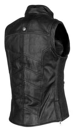 Speed And Strength Hell's Belles Women's Vest -Motorcycle Equip Shop speedand strength womens hells belles vest black 3