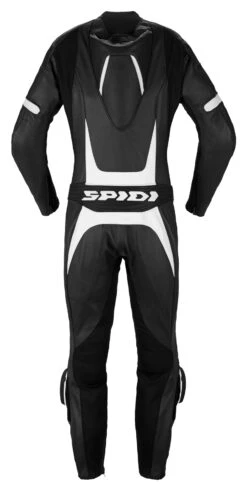 Spidi Track Perforated Pro Women's Race Suit -Motorcycle Equip Shop spidi track lady perf pro black white 1